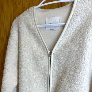 Wilfred Cropped Sherpa Liner Jacket